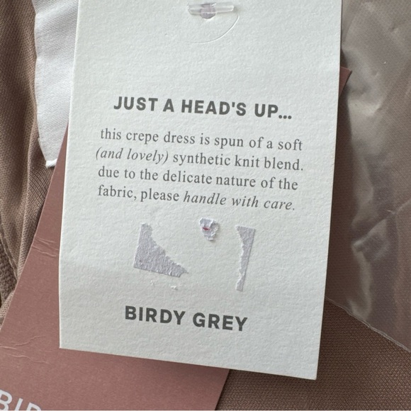 Birdy Grey Shamin Dress Crepe Taupe Curve 2X NEW NWT BRIDESMAID WEDDING - Picture 9 of 11